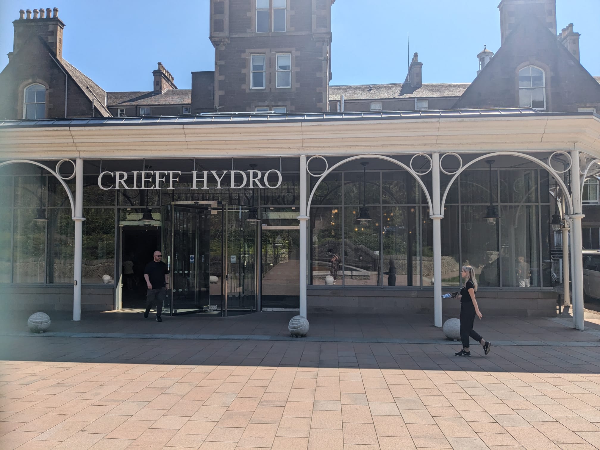 Hotel entrance